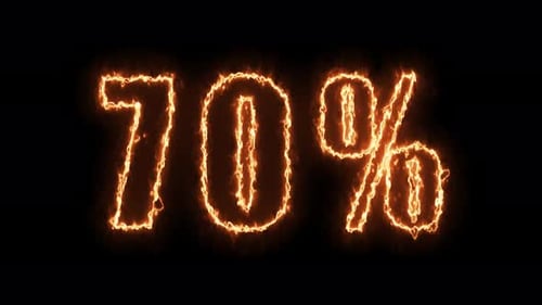 Animiertes Banner zu 70%.