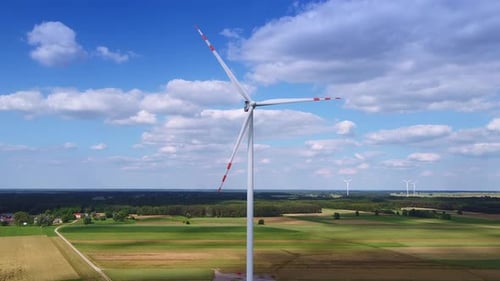 Big Wind Energy Converter for Electric Power Production on Blue Sky