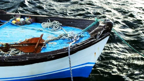 Fischerboot Und Das Meer
