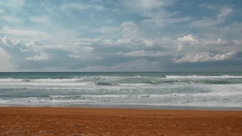 Beach And Clouds