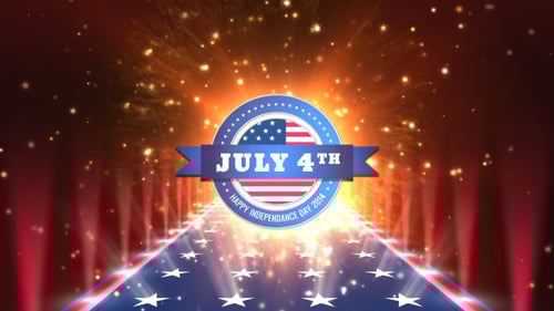 July 4th Logo Opener