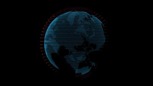 earth hologram hud