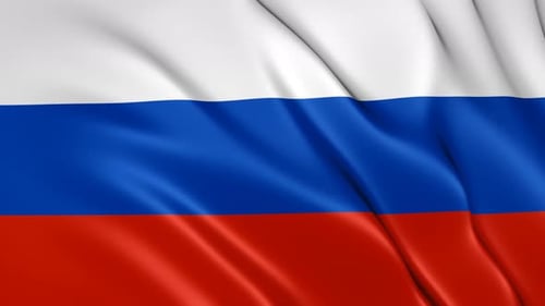 Rusia Flag Background 4K