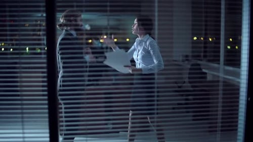 Late Night Office Conflict