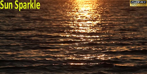 Die Sonne funkelt