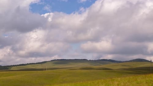 Zlatibor Berglandschaft Zeitraffer