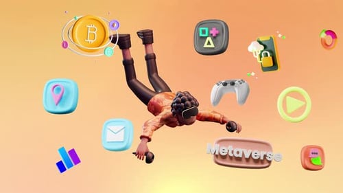 Metaverse Virtual Reality Experience 4K