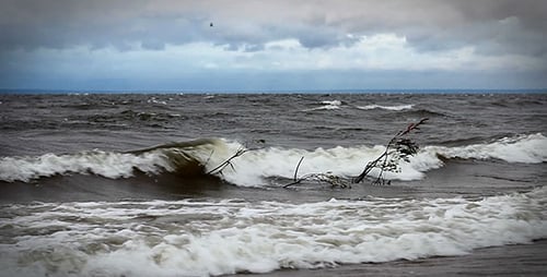 Sea Waves At Storm 2