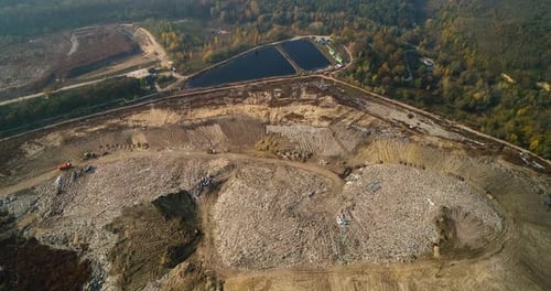 Aerial View of the Big City Dump