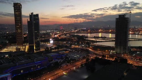 Izmir skyline.