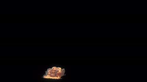 Bodenfeuer mit Alpha