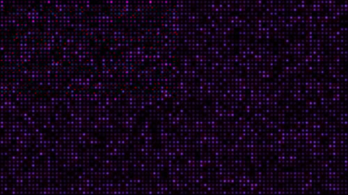 4k Flashing Purple Dots