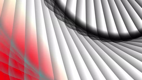 White Colorful Gradient Stripes Line Background