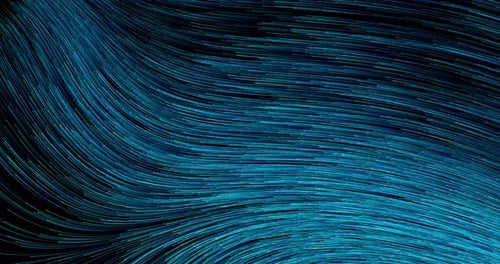 Glasfasernetzwerk, AI-Technologie, Cloud-Computing-Bits, schnelles Internet, 5 g, blaue Hintergrundinformationen