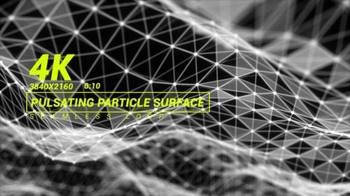 Abstract Plexus Network Data Flow Digital Background