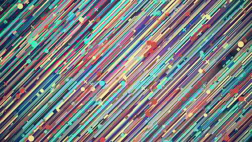 Vibrant Diagonal Lines Geometric Motion Background