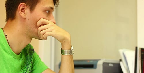 Office Worker Using PC 5