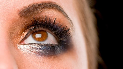 Close Up on Sexy Girl Eye