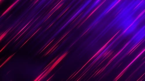 Abstract Neon Light Streaks Animated Background Loop