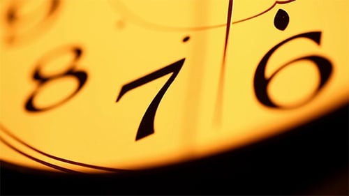 Clock Face Ticking 3