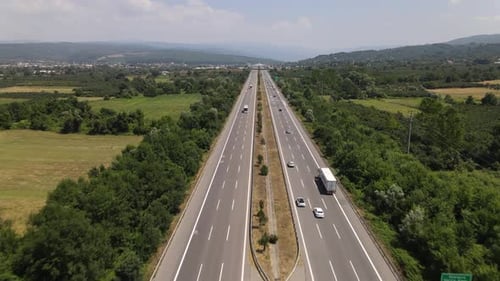 Autofahren Drohne