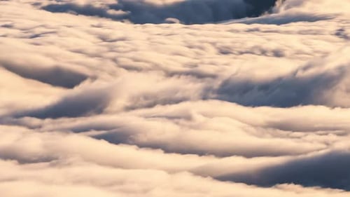 Nuages, détente de la nature,