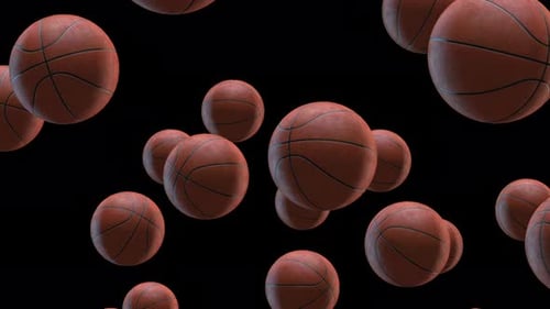 Basketball Ball Alpha Background V2