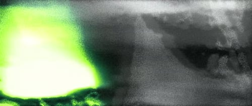 Grainy Green Glitches