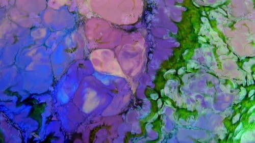 Psychedelic Galactic Paint Texture Background 464