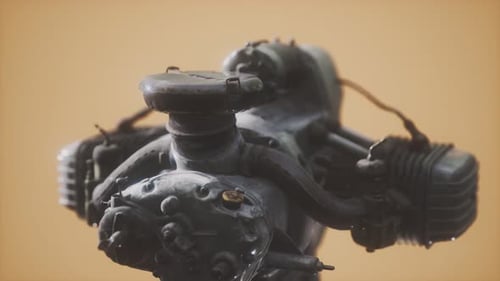 Old Rustet Gegenmotor