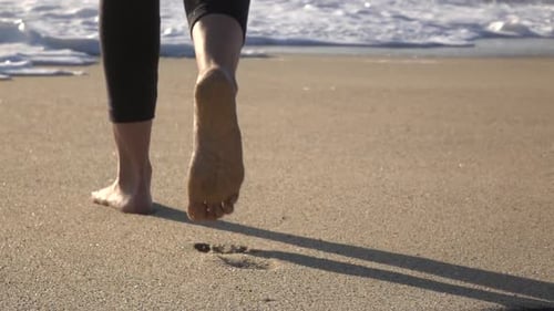 Walking on the Beach