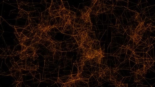 Abstract technology orange background