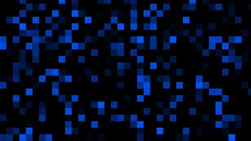 Flicker Blue Squares