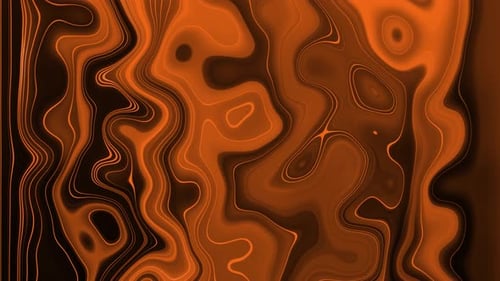 Braune Farbe gewellte Marmor-Flüssigkeitsanimation