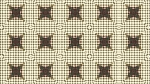 Geometric Dot Pattern Kaleidoscope Light Effect Background
