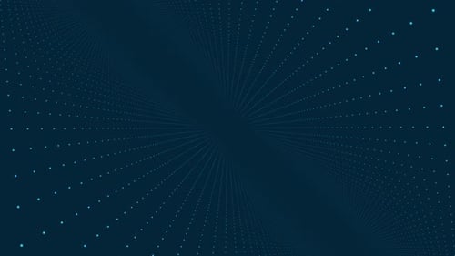 Futuristic Digital Grid Expanding Tunnel Dots Background Animation