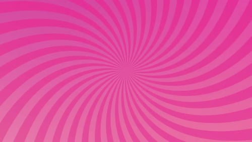 Hypnotic Pink Swirl Looping Abstract Background Animation