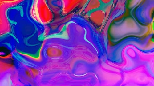 Abstract Liquid Motion Background Seamless Loop