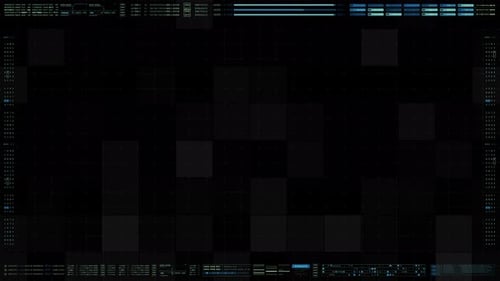 Pantalla de visualización frontal de interfaz de usuario de gráficos de movimiento futurista