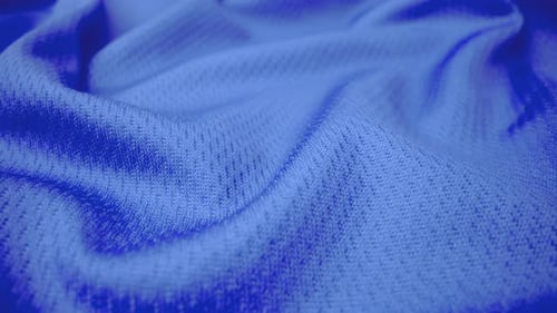 Close Up Detailed Cloth Texture of Shiny Spandex Cloth with Dolly Shot