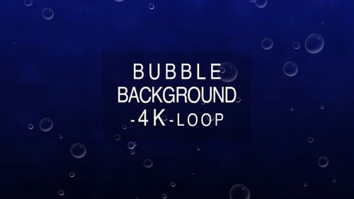 Water Bubble Loop 4K