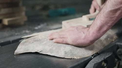 Wood Jointer Smooths Wood