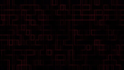 Square Motion Neon Light Background