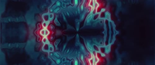 Abstract Fluid Glowing Energy Motion Background Animation