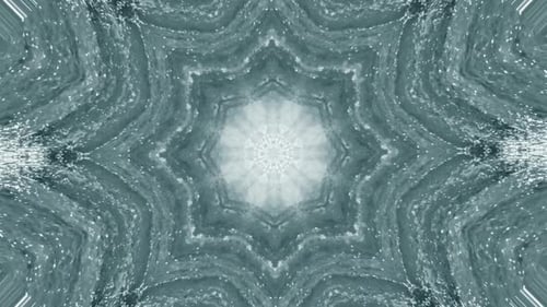 Mesmerizing Abstract Water Kaleidoscope Seamless Loop Background