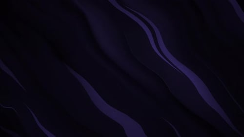 Abstract Flowing Purple Wavy Lines Background