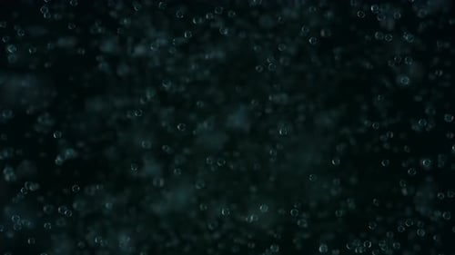 Dark Abstract Bubbles Seamless Loop Background