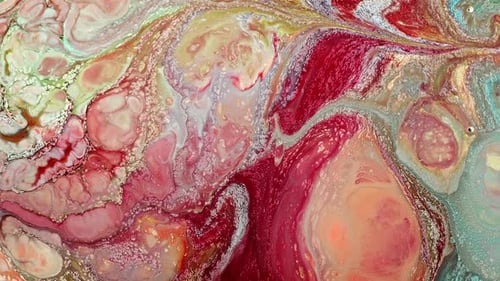 Peinture à l'eau abstraite Diffusion Art 48