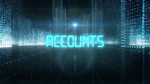 Skyscrapers Digital City Tech Word Accounts