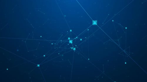 Block-Chain-Konzept.